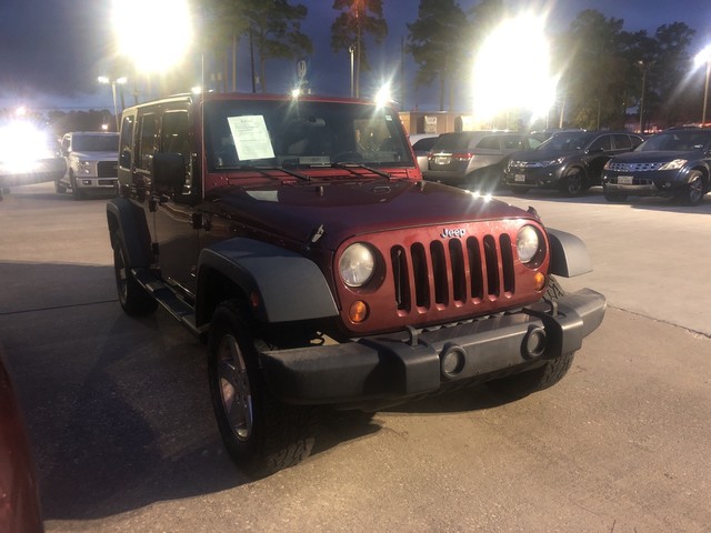 Pre Owned 2009 Jeep Wrangler Unlimited X Four Wheel Drive Suv Offsite Location